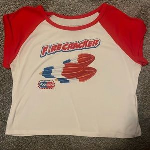 Y2K firecracker tee